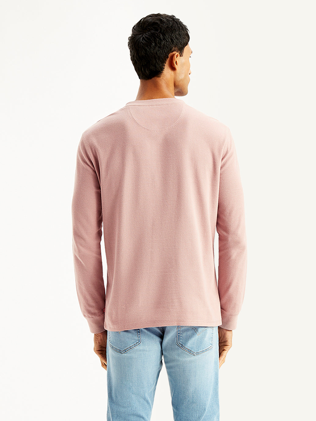 Men's Textured Slim Fit T-Shirt - bc639e07-f746-4cc2-8187-ad8ac9274114 View