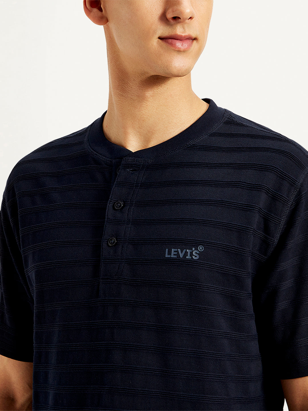Men's Striped Slim Fit T-Shirt - 20 View