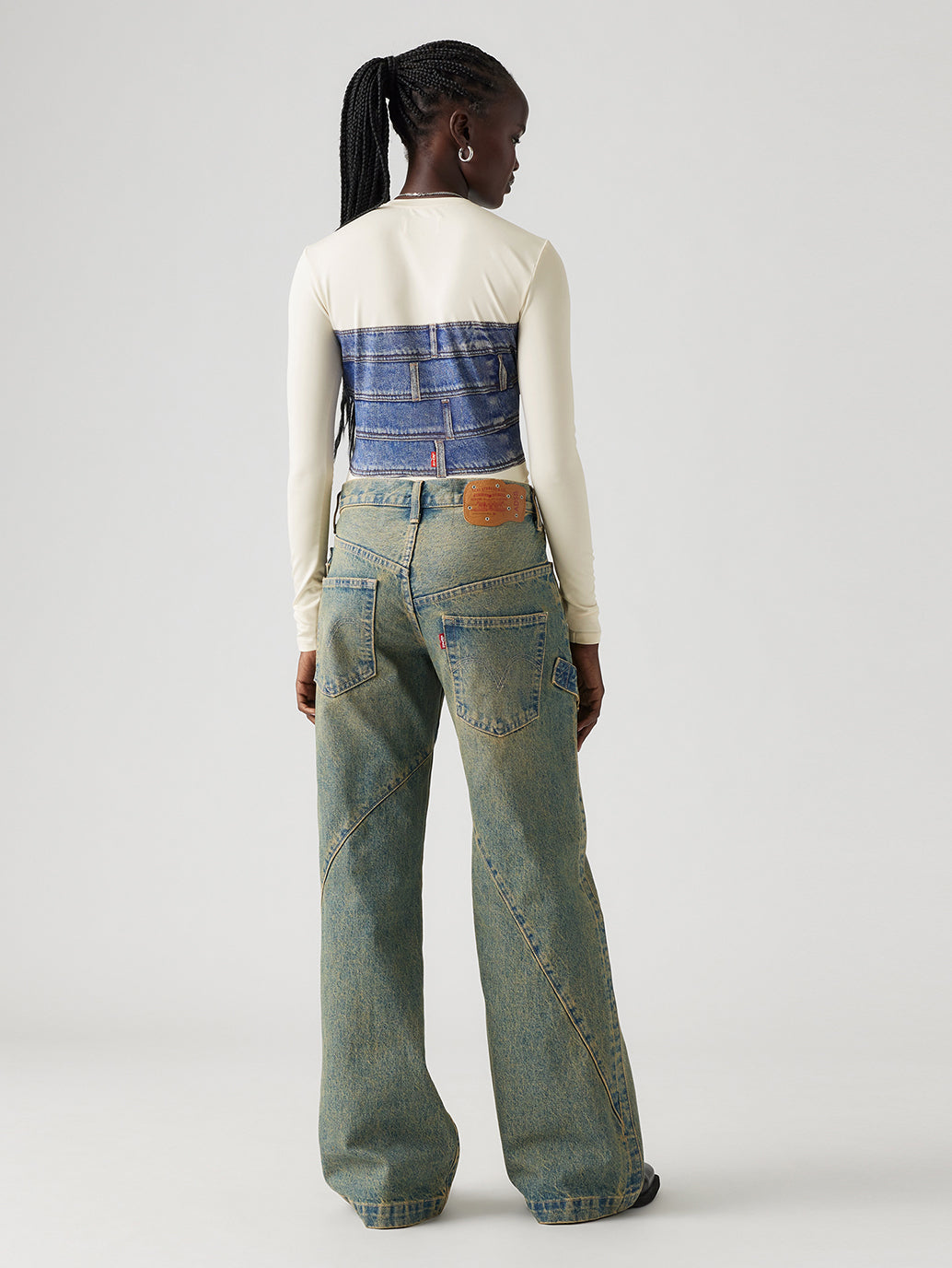 Levi’s® x ADSB Andersson Bell Overlay Jeans - Back View