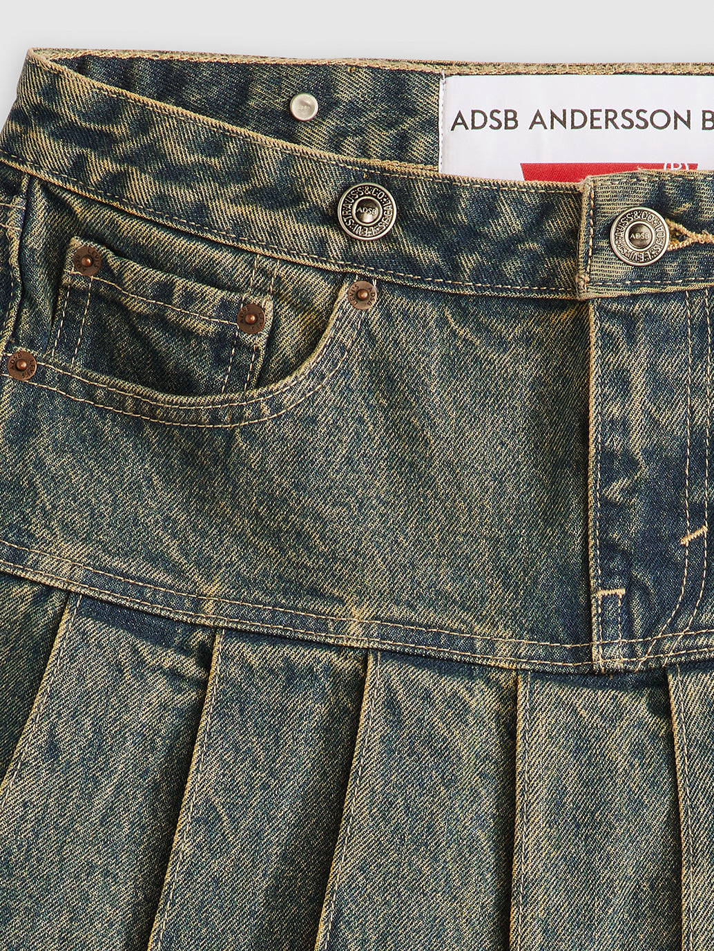 Levi’s® x ADSB Andersson Bell Pleated Skirt - Details2 View