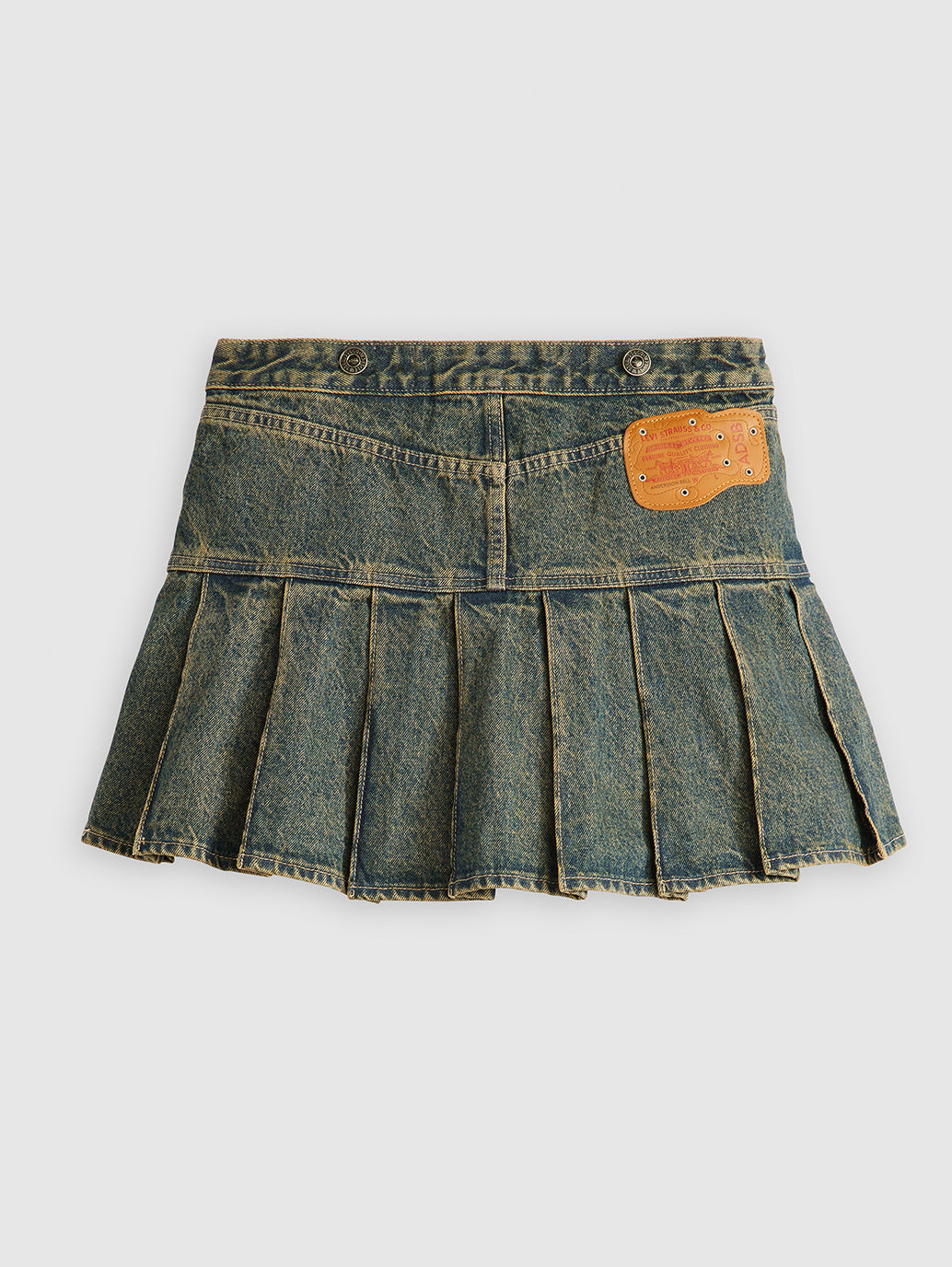 Levi’s® x ADSB Andersson Bell Pleated Skirt - Flatlay View