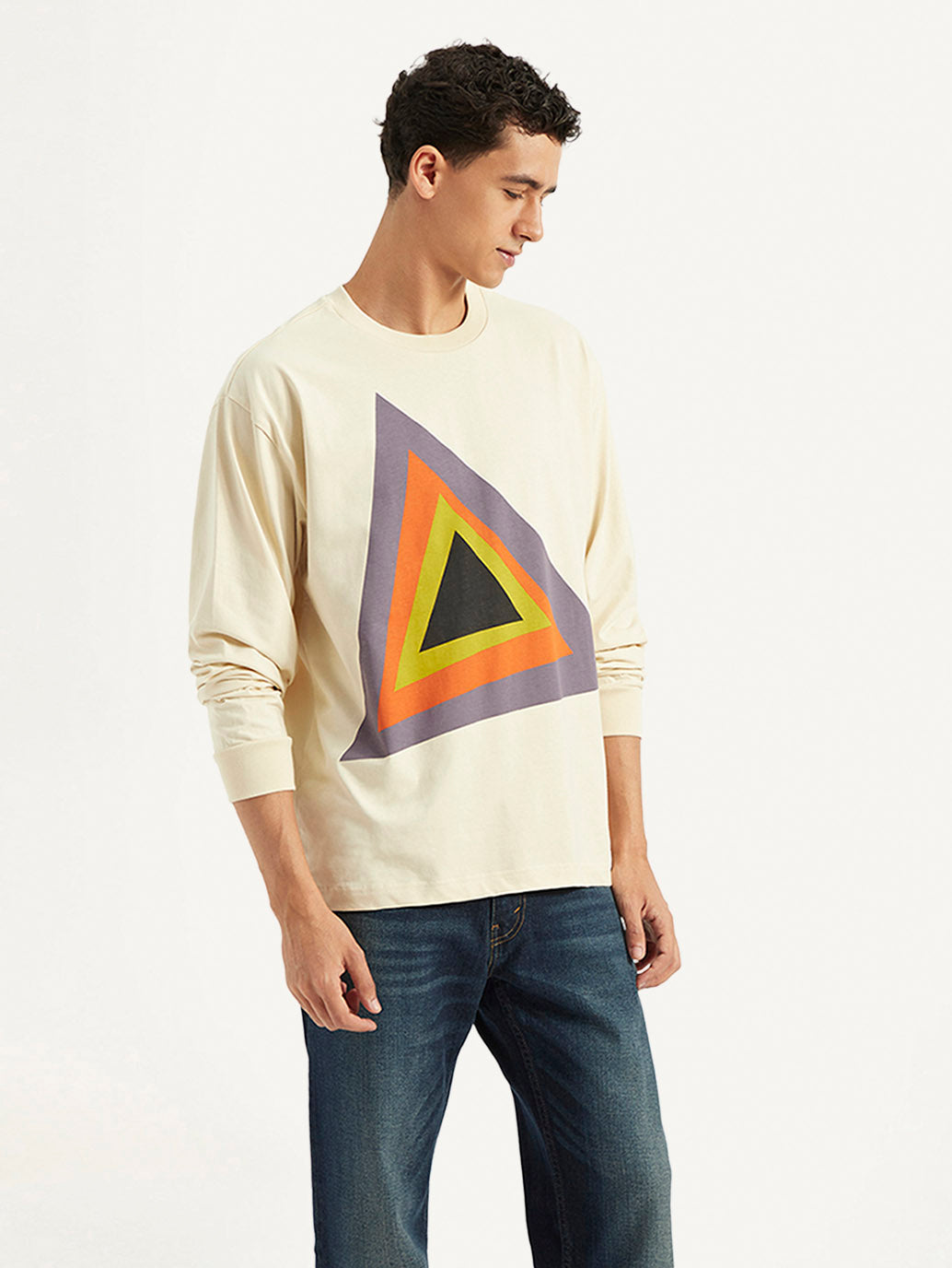 Men's Printed Regular Fit T-Shirt