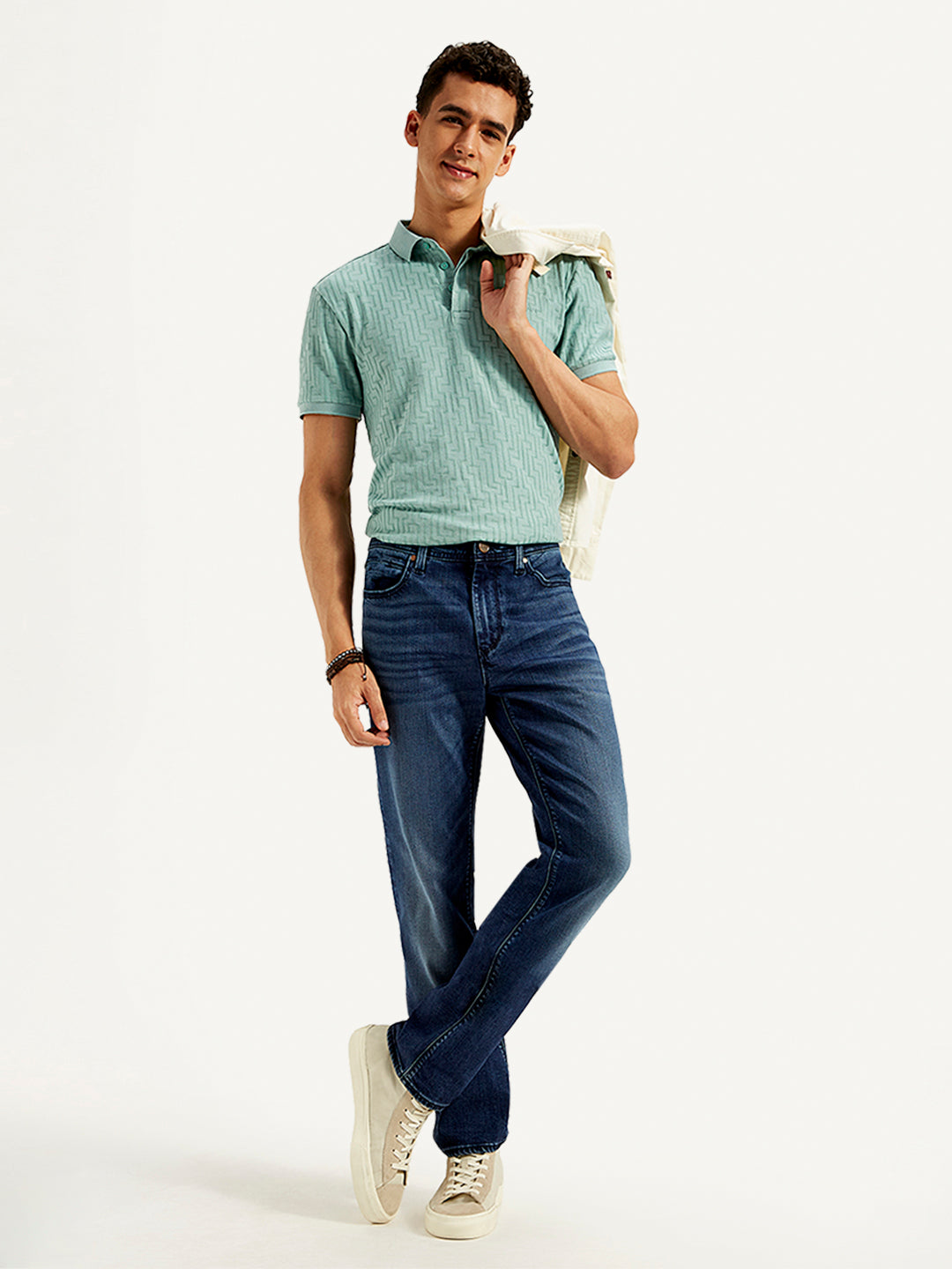 Men's Redloop 511 Slim Fit Mid Rise Jeans - Styleshot View