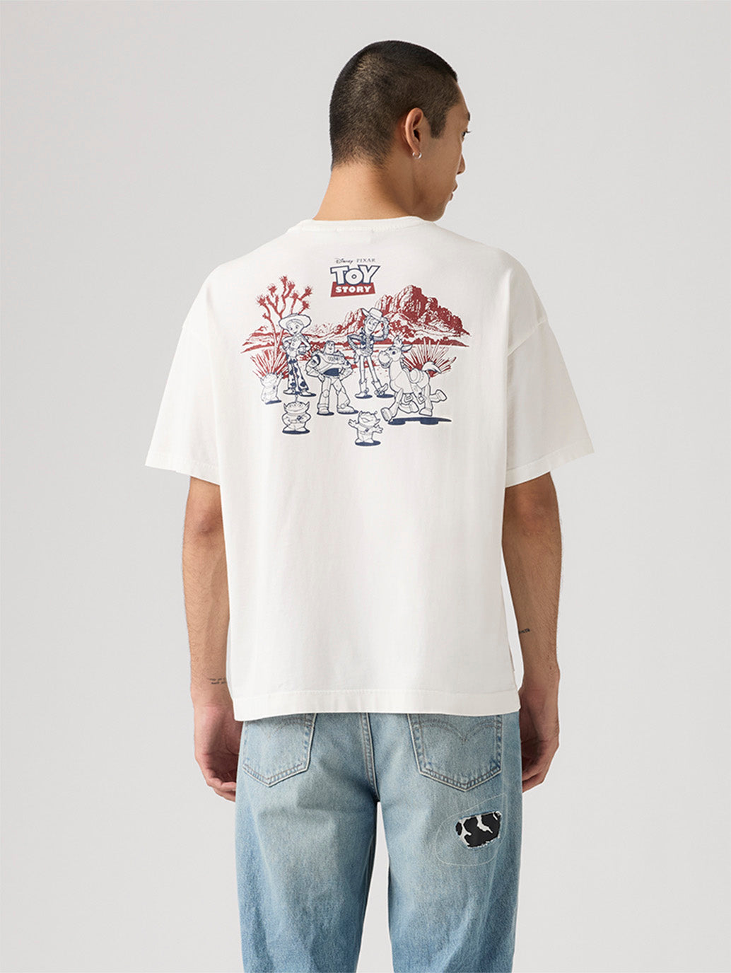 Levi's® x Toy Story Men's Boxy Tee - Back View
