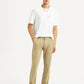 Men's Khaki Slim Fit Chino Trousers - Styleshot View