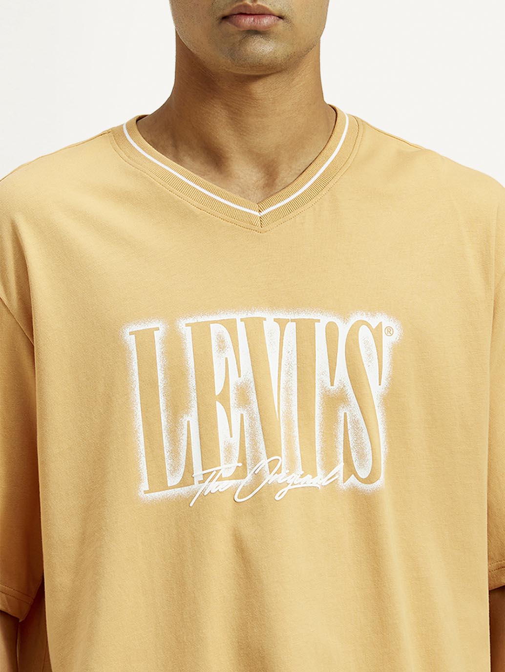 Men's Graphic Regular Fit T-Shirt - Detail View