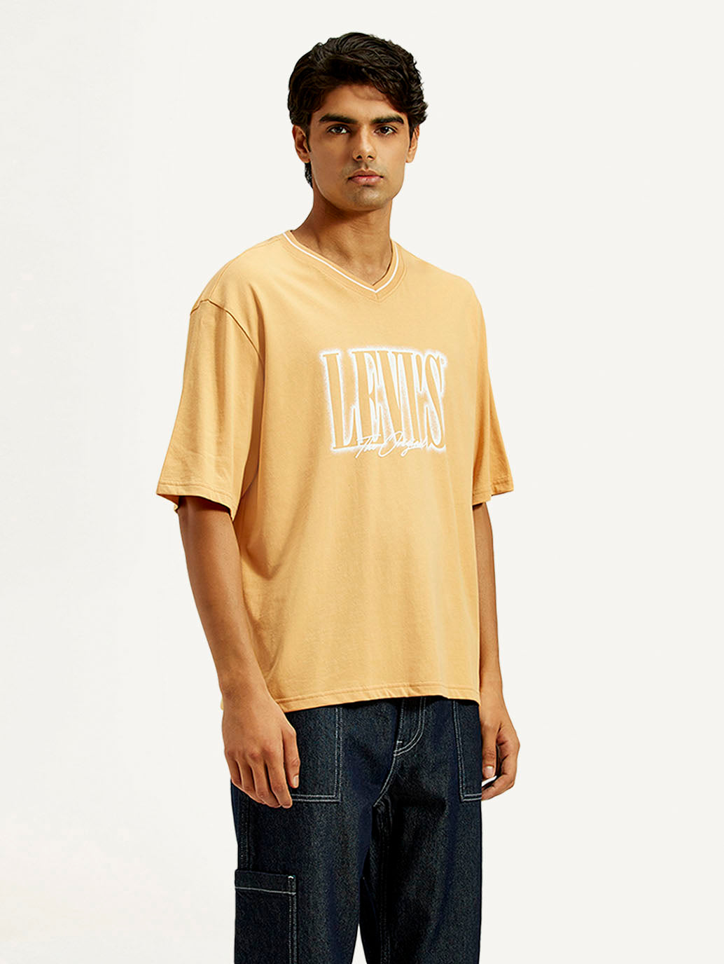 Men's Graphic Regular Fit T-Shirt - Side View