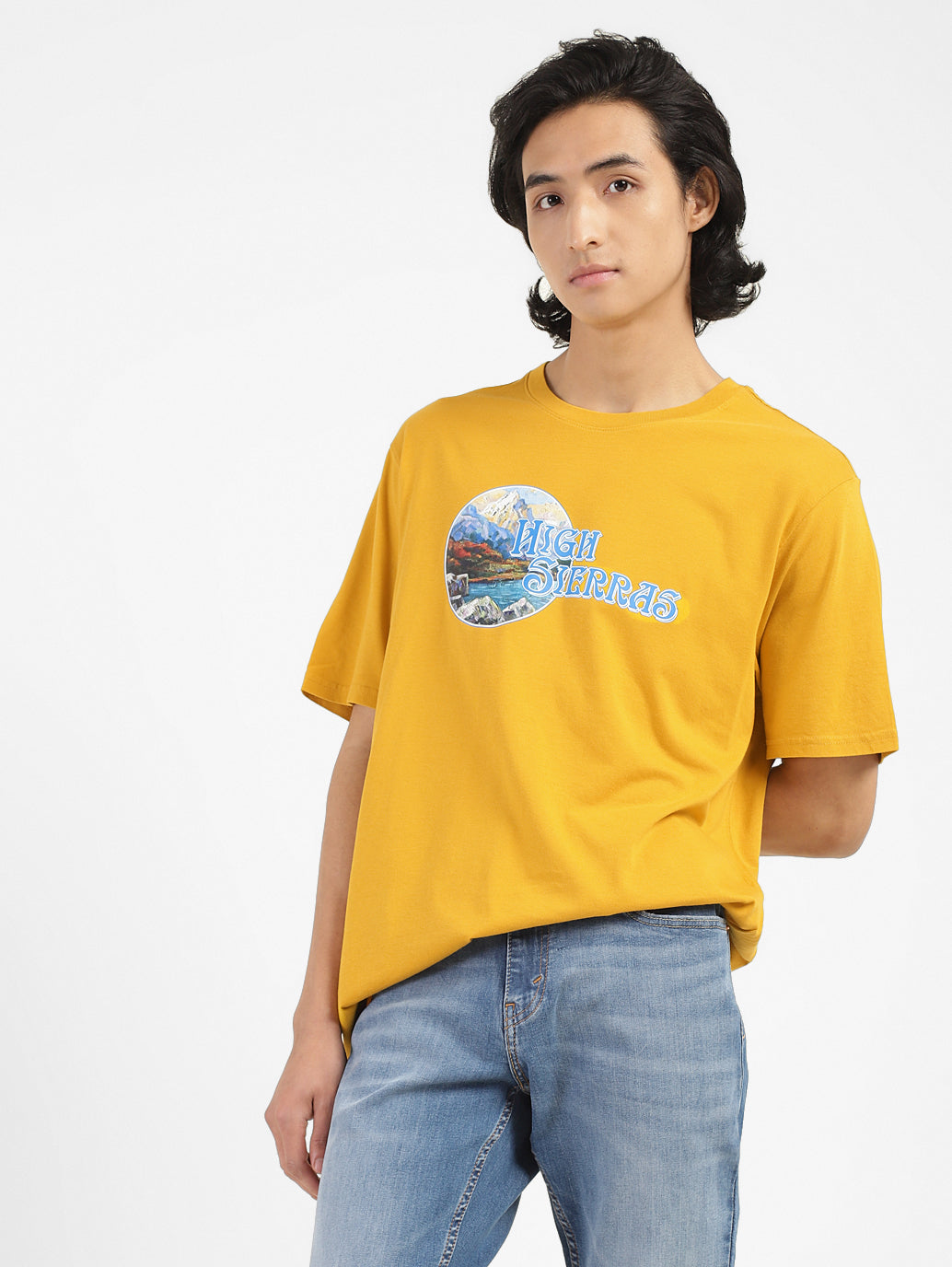 Men's Graphic Print Relaxed Fit T-shirt - 7526913b-be95-42ad-9a89-04a5ad663e77 View
