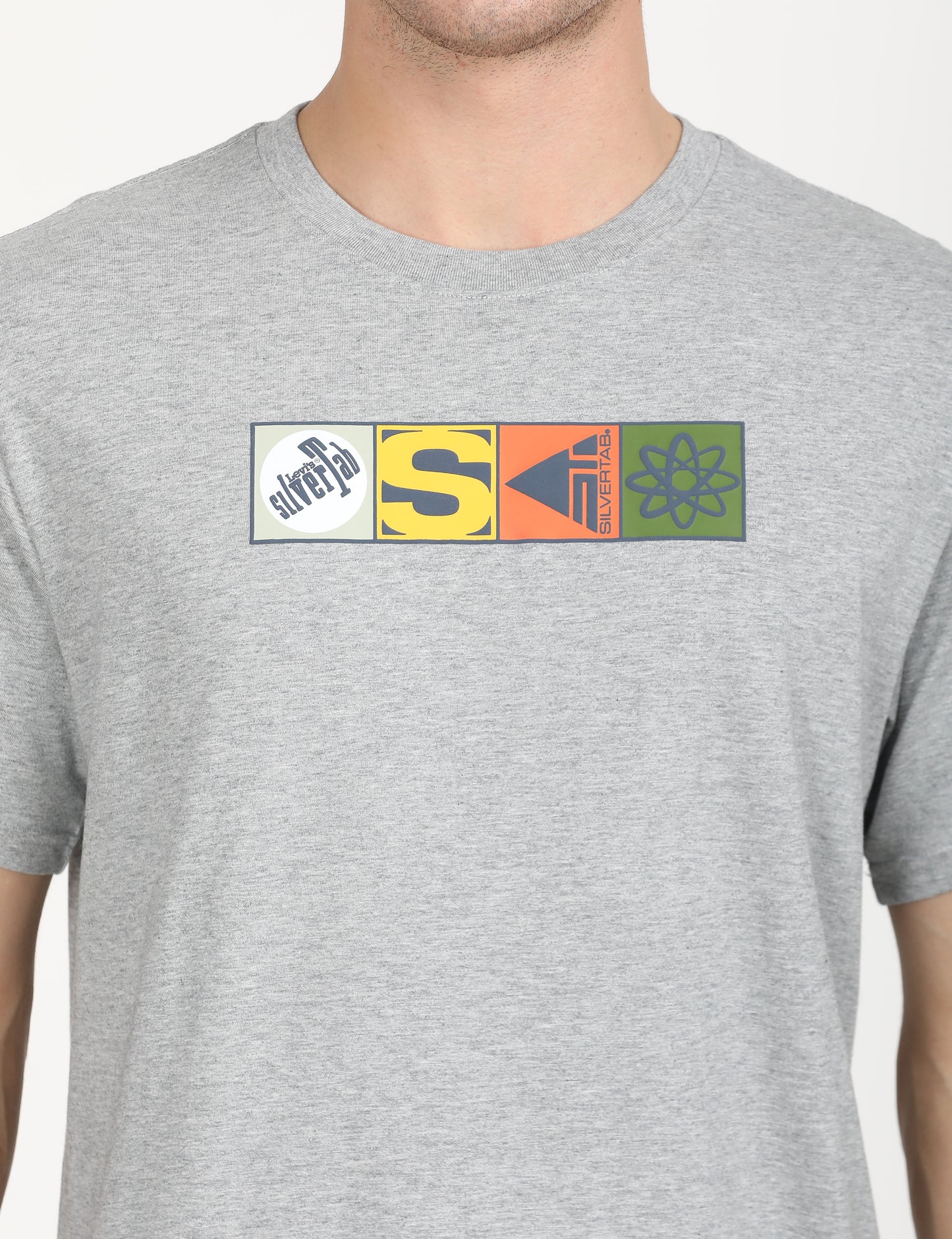 Men's Graphic Print Relaxed Fit T-Shirt - deatil View