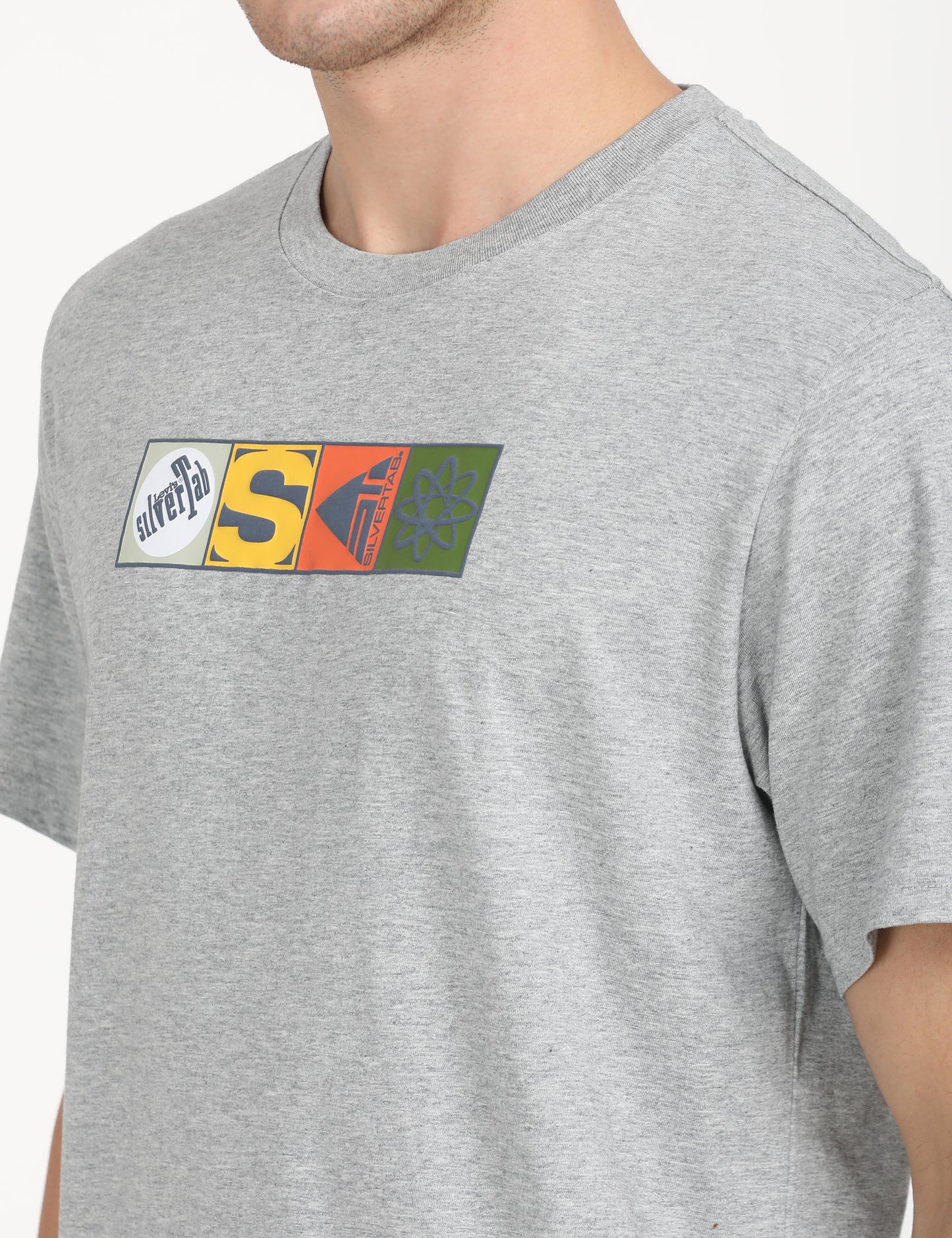 Men's Graphic Print Relaxed Fit T-Shirt - deatil View