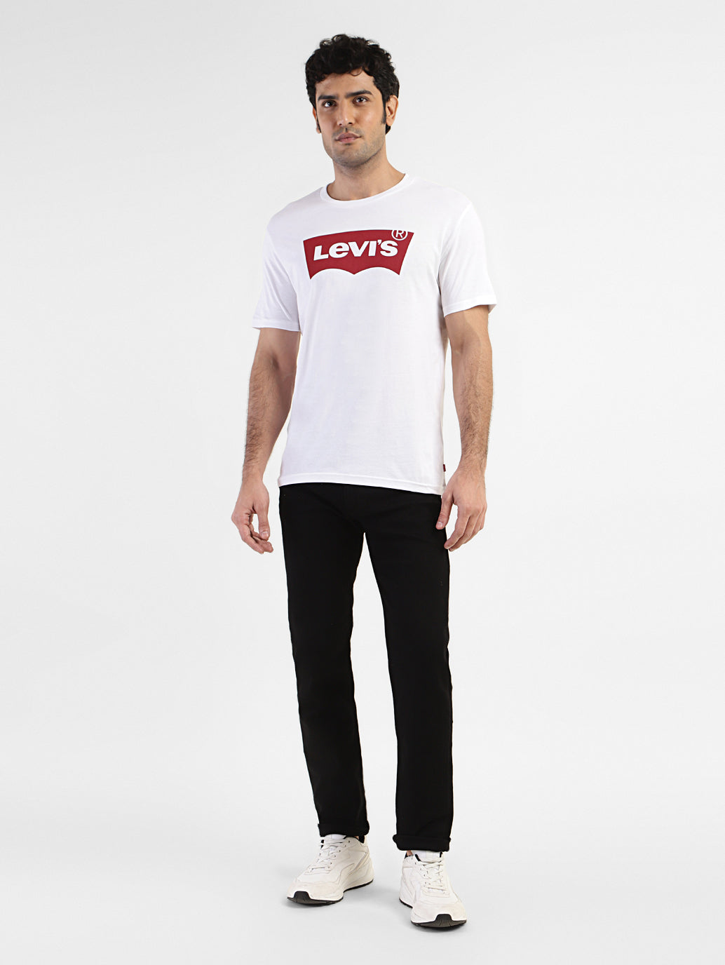 Men's Brand Logo Crew Neck T-shirt - 4e737d5d-126d-4e84-a4a6-04f485e8c285 View