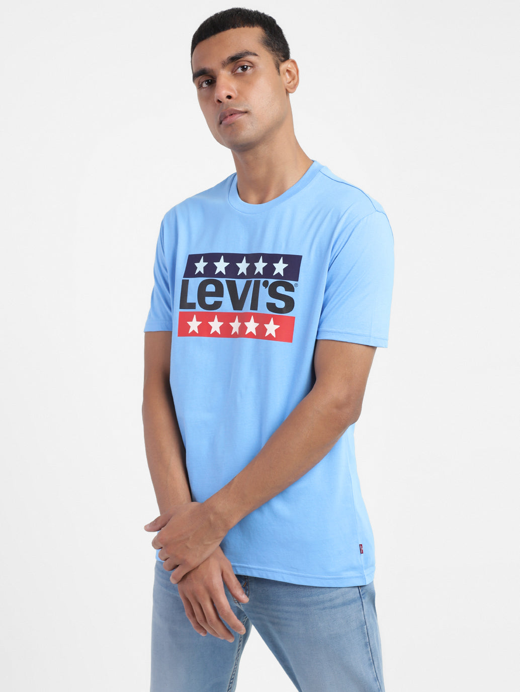 Men's Graphic Print Crew Neck T-shirt - 3cfd9f6b-60e9-4f20-a5c4-1d1a55a8f026 View