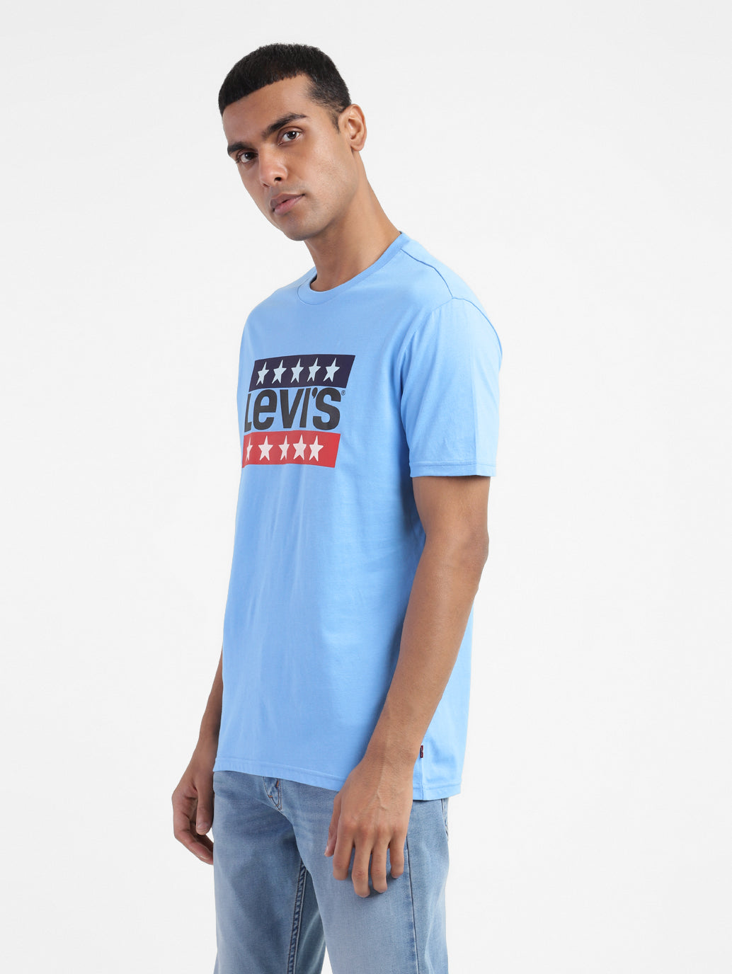 Men's Graphic Print Crew Neck T-shirt - 35ea2c94-6db8-4c03-b5c2-ff32fc2abd05 View