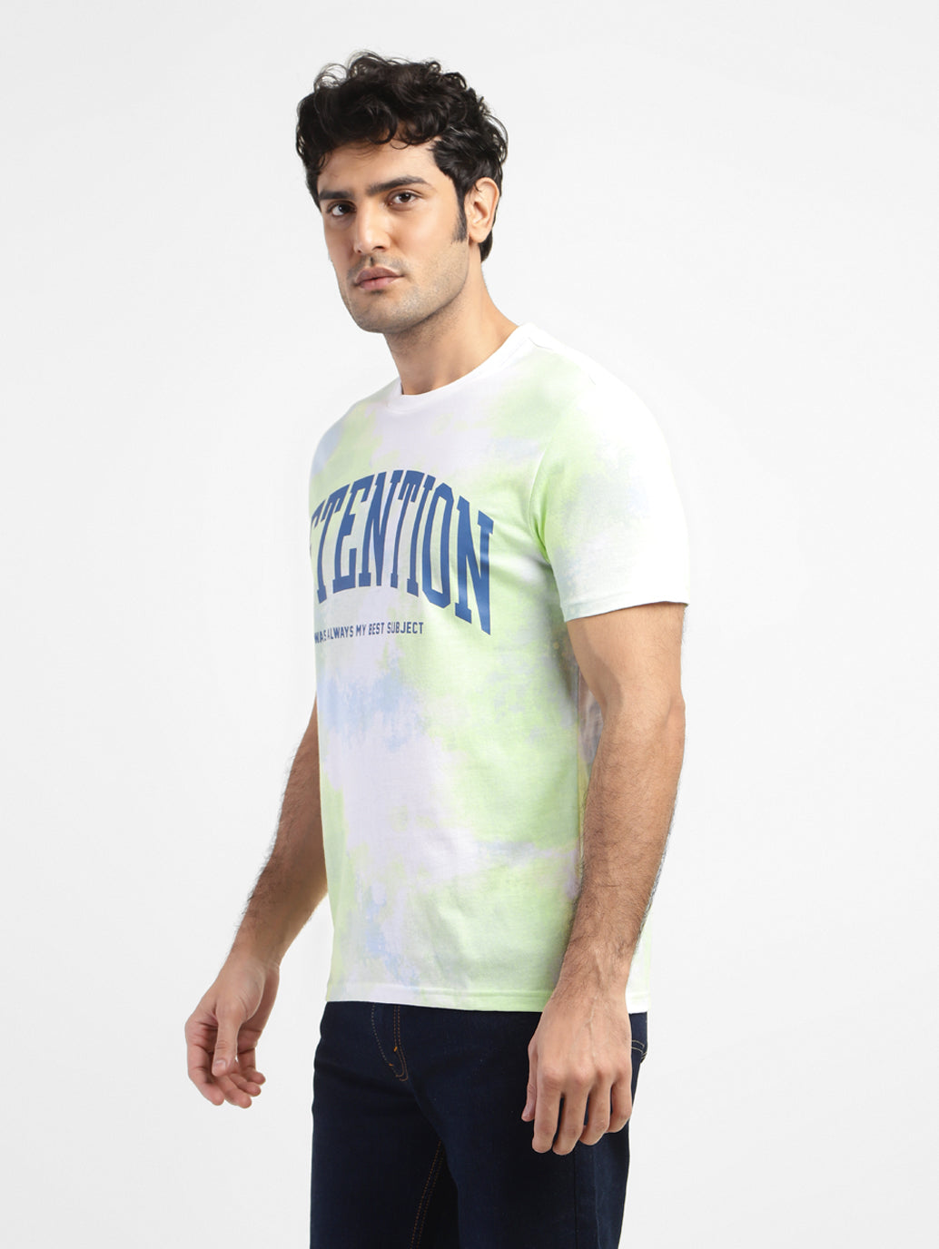Men's Graphic Print Slim Fit T-shirt - f1978567-a660-47ac-ae12-0f49b2ba553f View