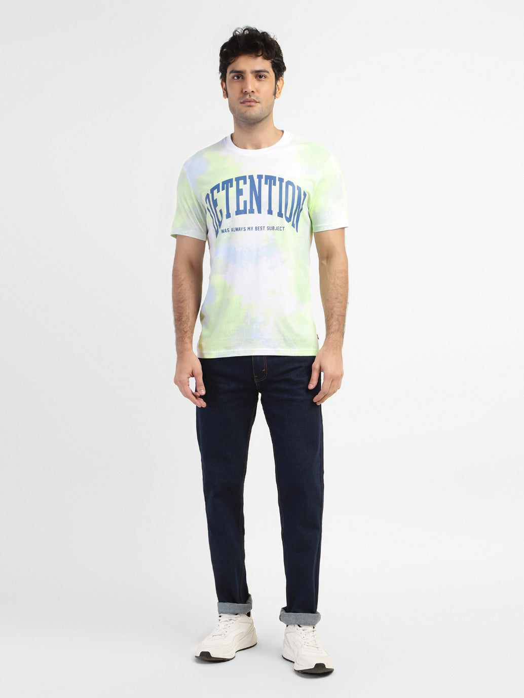 Men's Graphic Print Slim Fit T-shirt - 0f8af951-16df-4fbc-b6bd-5af427e51bb6 View