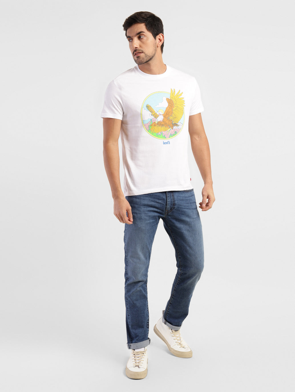 Men's Graphic Print Regular Fit T-shirt - a23dacf3-c9f6-4c7c-8e2c-4a9edf53abd0 View