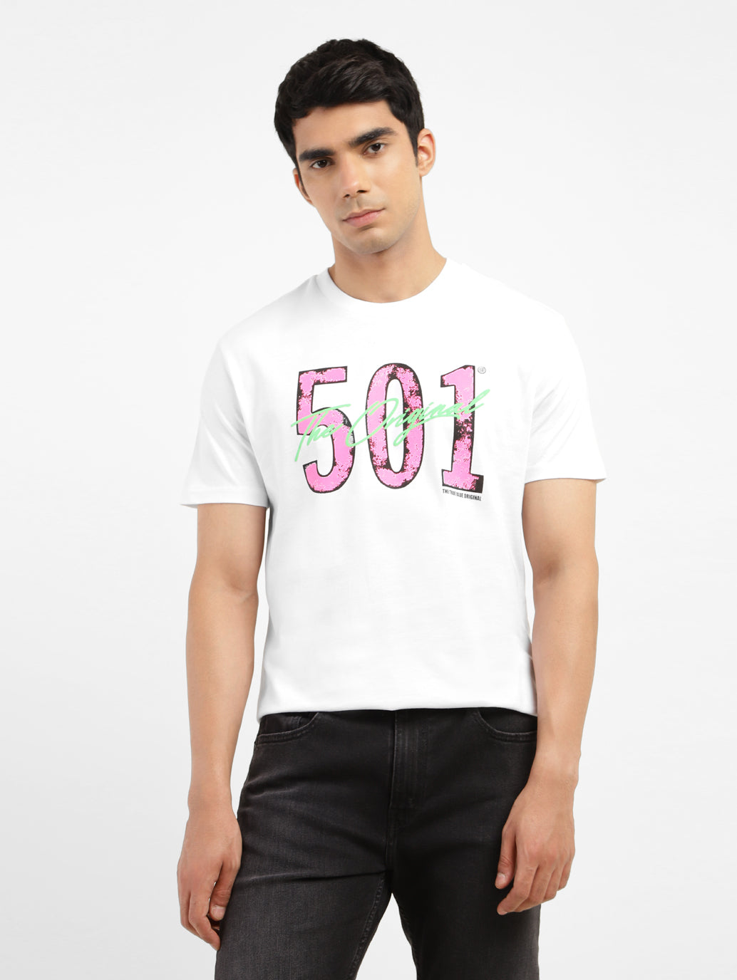 Men's Printed Slim Fit T-shirt - fc1fc7f6-fa54-46e3-8694-4386a28b07c4 View