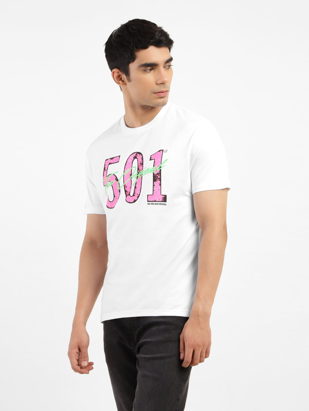 Men's Printed Slim Fit T-shirt - 049d7f9b-7685-4a46-aad5-f4ff0c183986 View