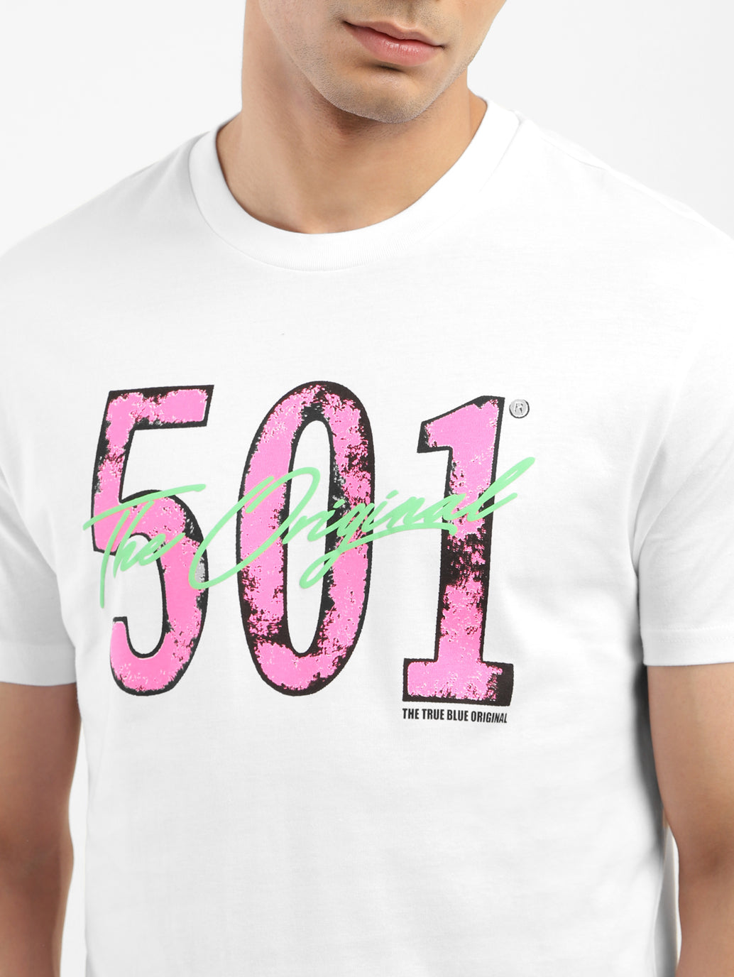 Men's Printed Slim Fit T-shirt - 09f4aef5-145c-448e-adec-96c26992438a View