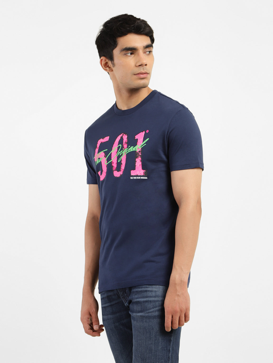 Men's Printed Slim Fit T-shirt - 9bfd0753-db8d-49cc-83f3-2e92a7741b81 View