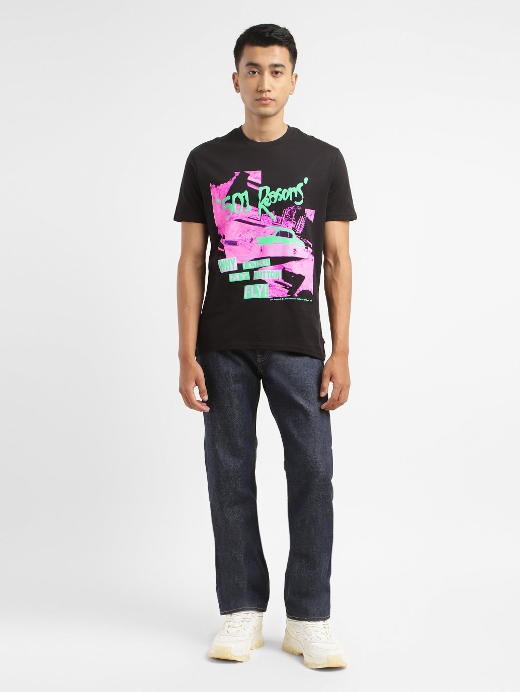 Men's Graphic Print Regular Fit T-shirt - bbcb74da-99cf-4cca-be7b-a40630905dad View
