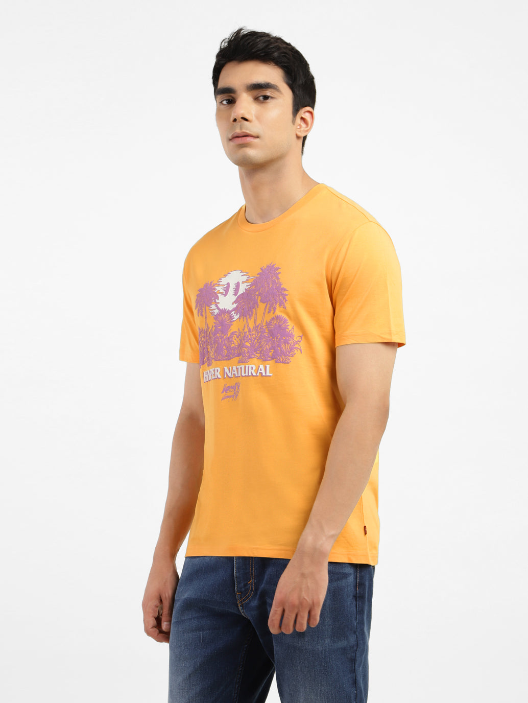 Men's Graphic Printed Regular Fit T-shirt - a1daea33-f22b-409d-b213-cc9ee6fa615e View