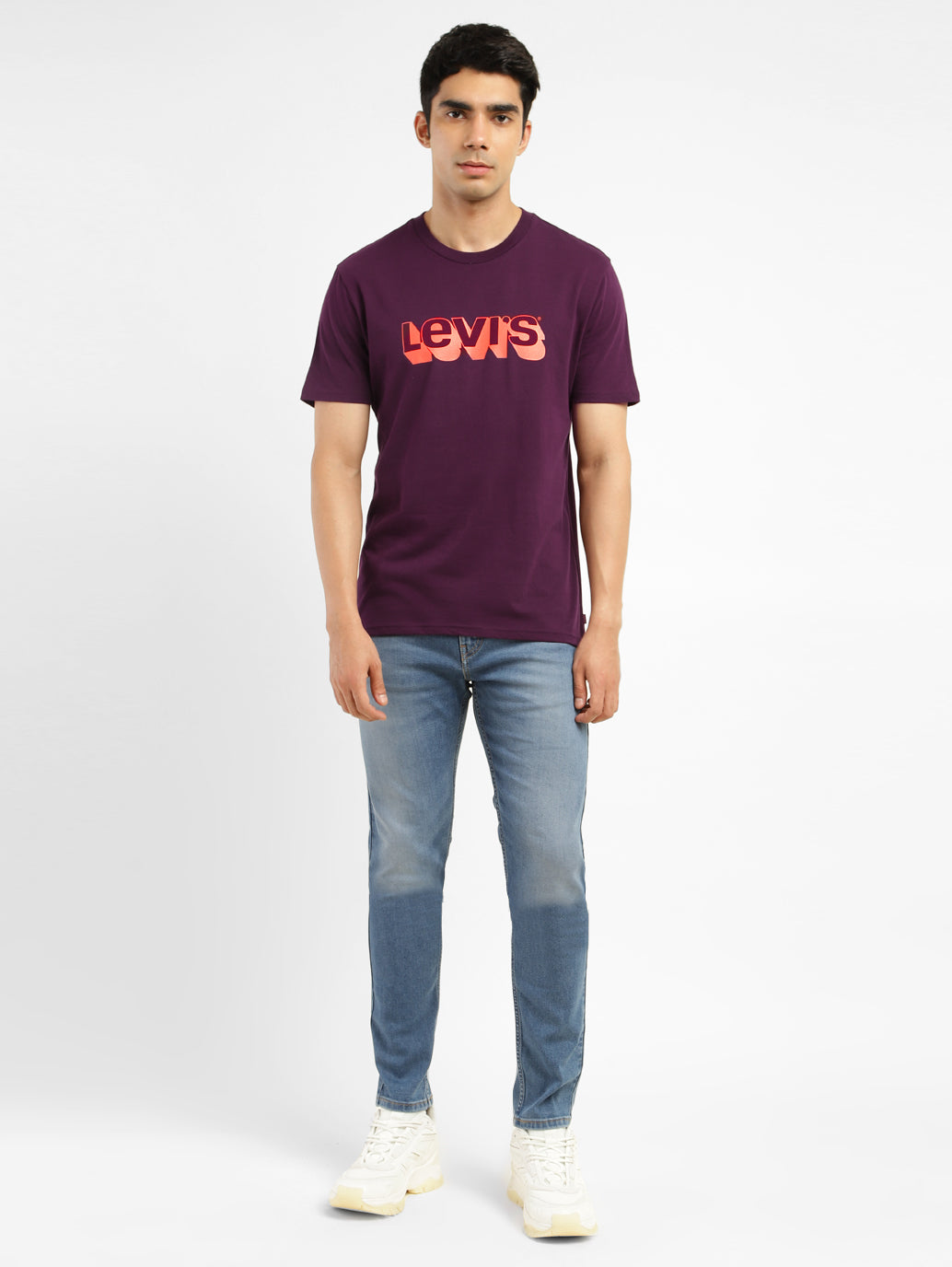 Men's Brand Logo Crew Neck T-shirt - 89abdb35-b317-46bc-95cb-5a974465747f View