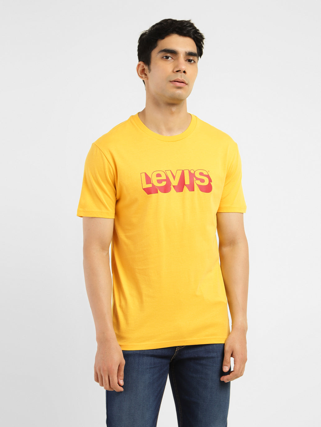 Men's Brand Logo Slim Fit T-shirt - d18c708c-15ab-49ae-ba91-b9ffcaf34616 View