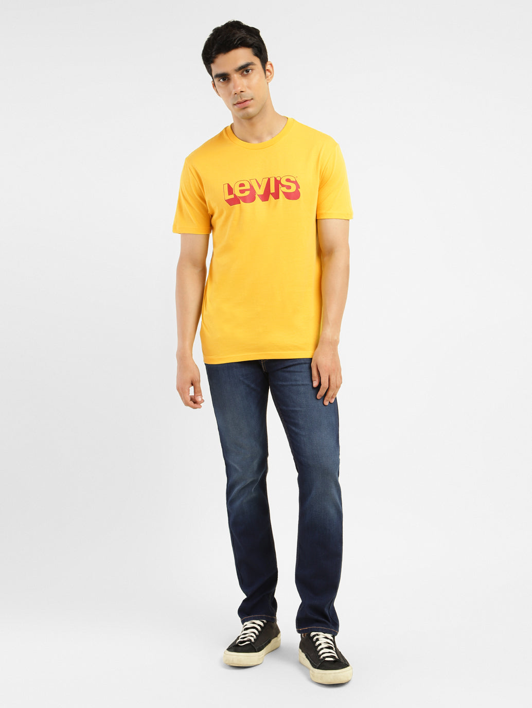 Men's Brand Logo Slim Fit T-shirt - 6853c4fc-adc8-45d3-99fb-ce287f732b2b View