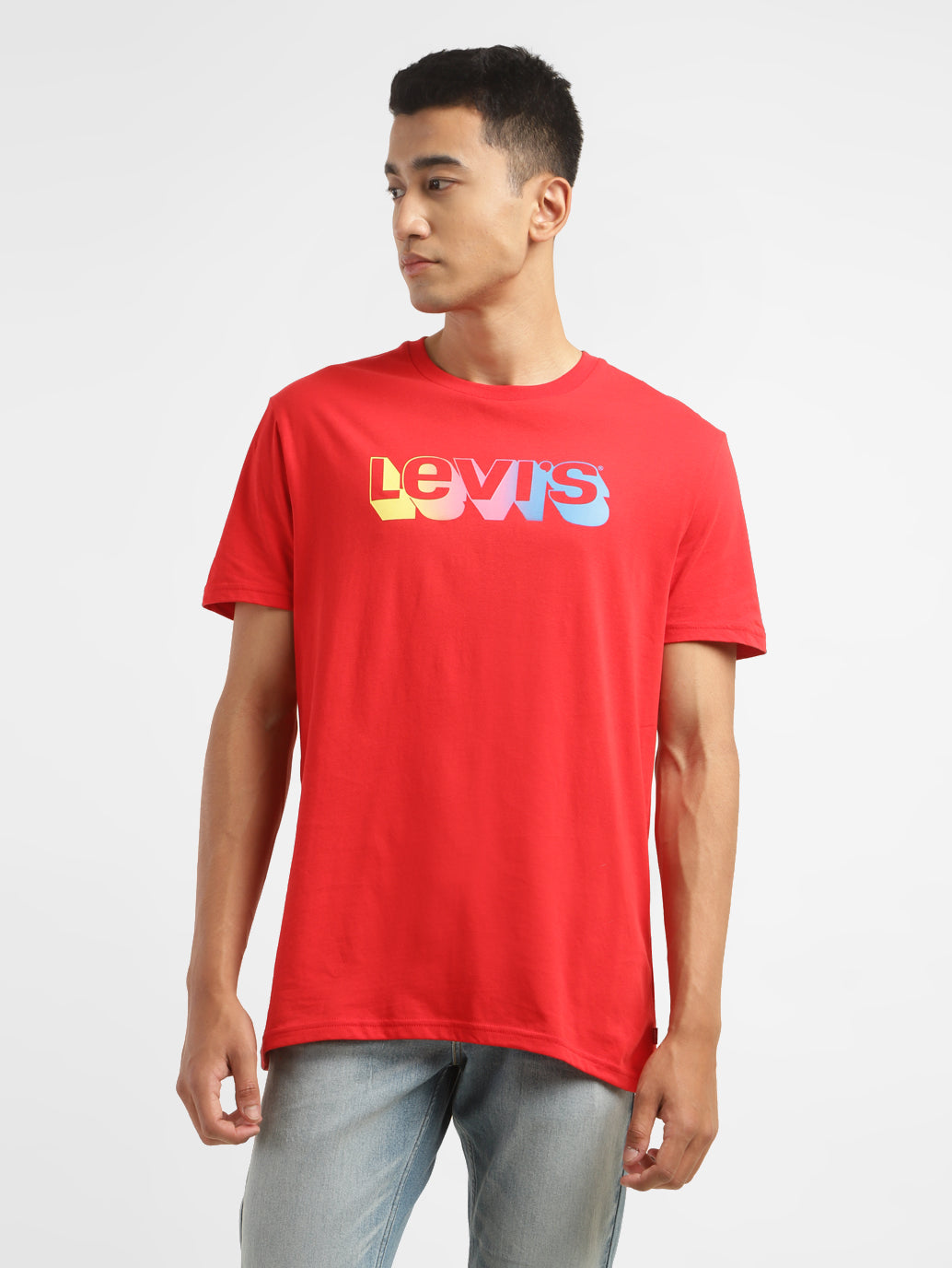 Men's Brand Logo Crew Neck T-shirt - ef9e27bc-3330-43c7-bb36-06d36025c60c View