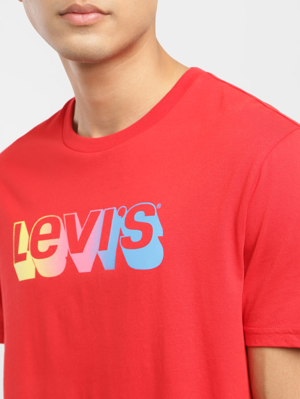 Men's Brand Logo Crew Neck T-shirt - 1698771b-7c71-41b7-9f9e-03147613b678 View