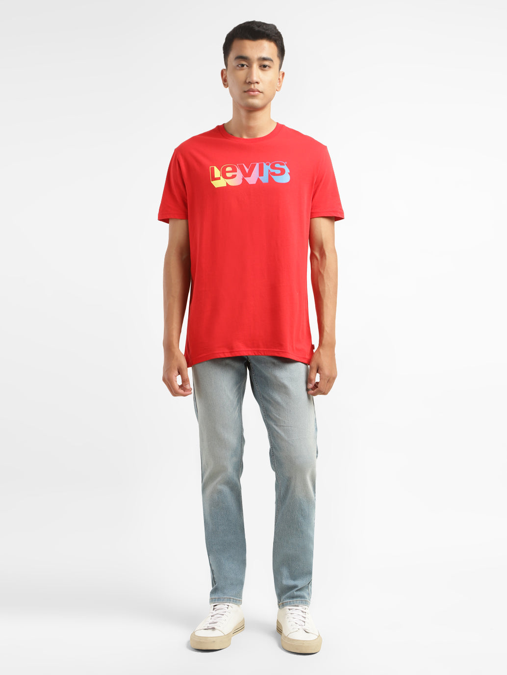 Men's Brand Logo Crew Neck T-shirt - e9901a5e-60b6-432b-8ec1-09903ab1670f View
