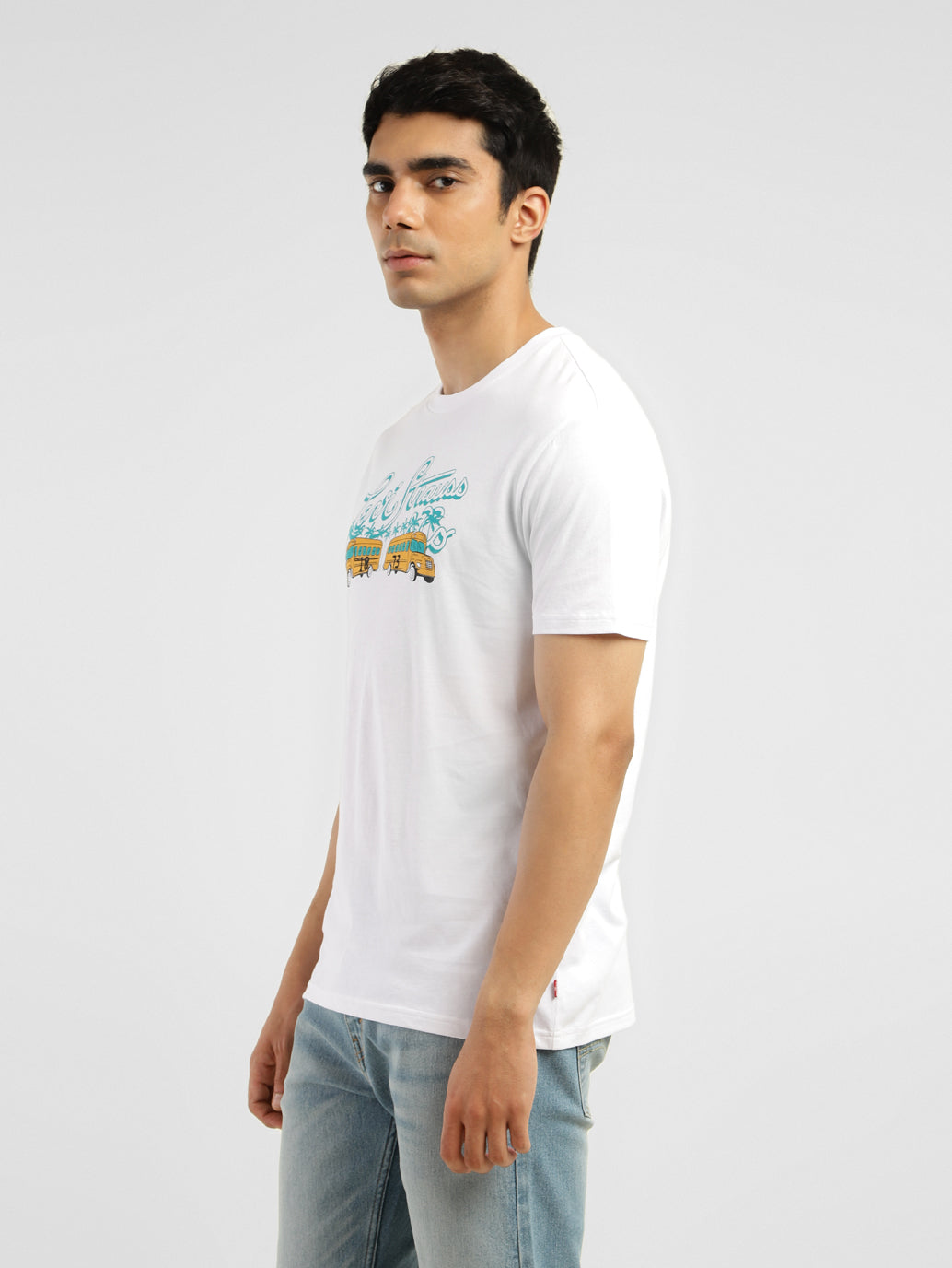 Men's Graphic Print Crew Neck T-shirt - 536e07f3-44a0-495f-b511-77b209a37292 View