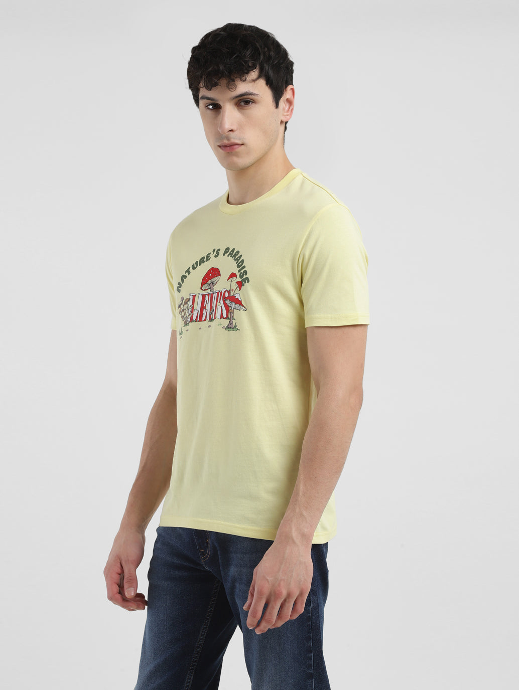 Men's Graphic Print Crew Neck T-shirt - e1be8c70-982e-485c-ab72-1c6ae291f7fb View