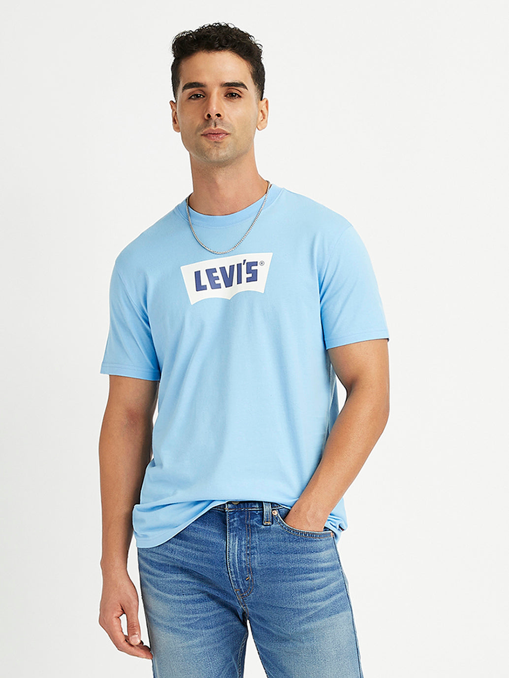 Men's Brand Logo Slim Fit T-Shirt - d5709ae8-2f59-4d28-8fa2-35458d560e7b View