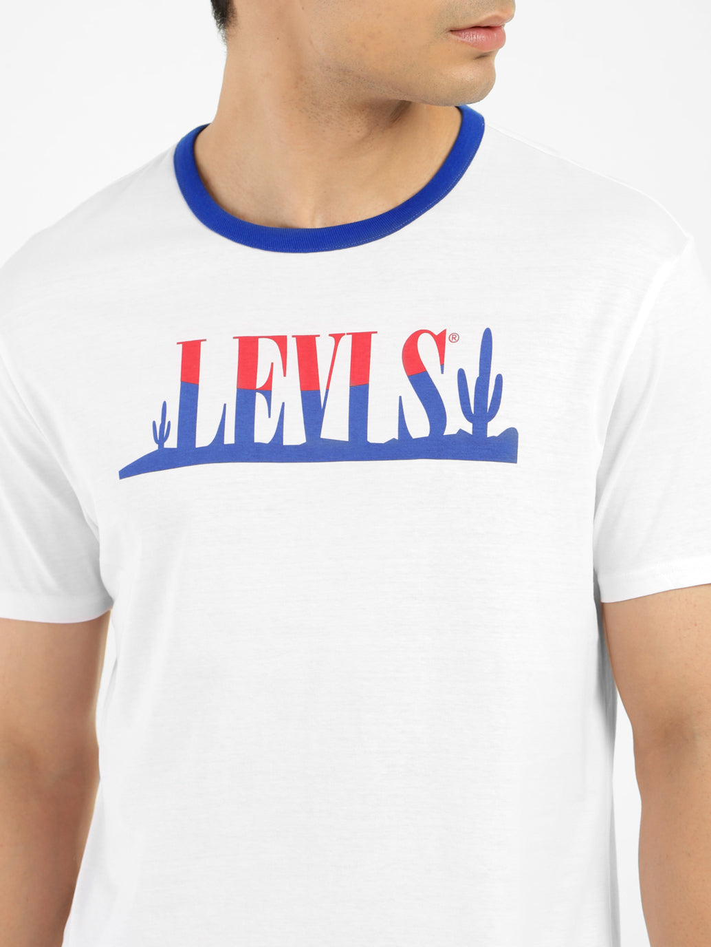 Men's Brand Logo Regular Fit T-shirt - b2feefd8-e3af-4c99-9ff5-2513efe05d2b View