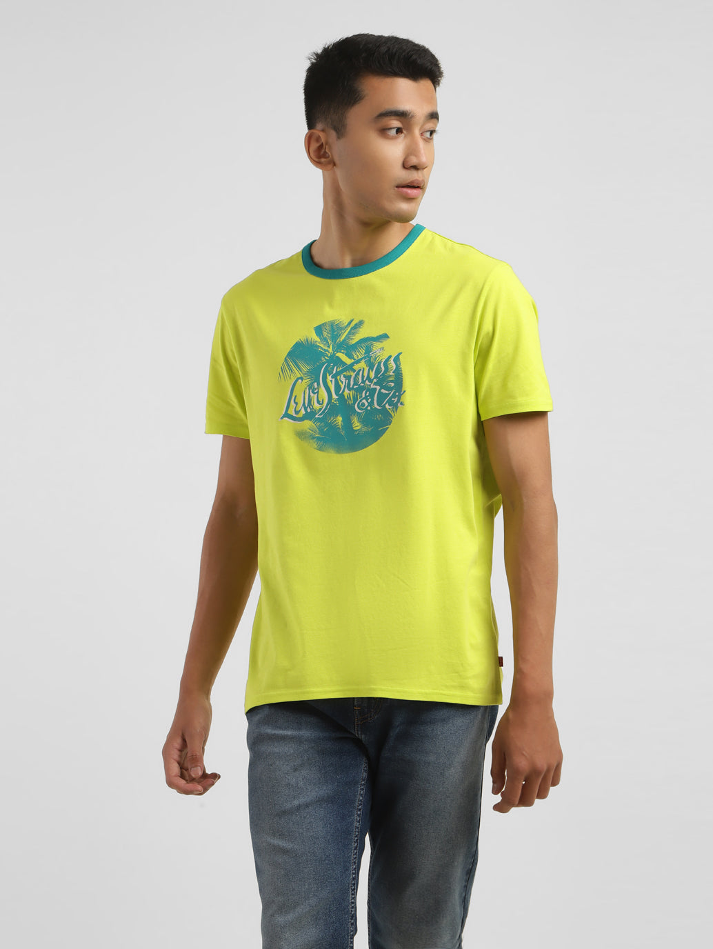 Men's Graphic Crew Neck T-shirt - 2692cc80-2d0a-4c54-9a67-04b22a5ca07c View