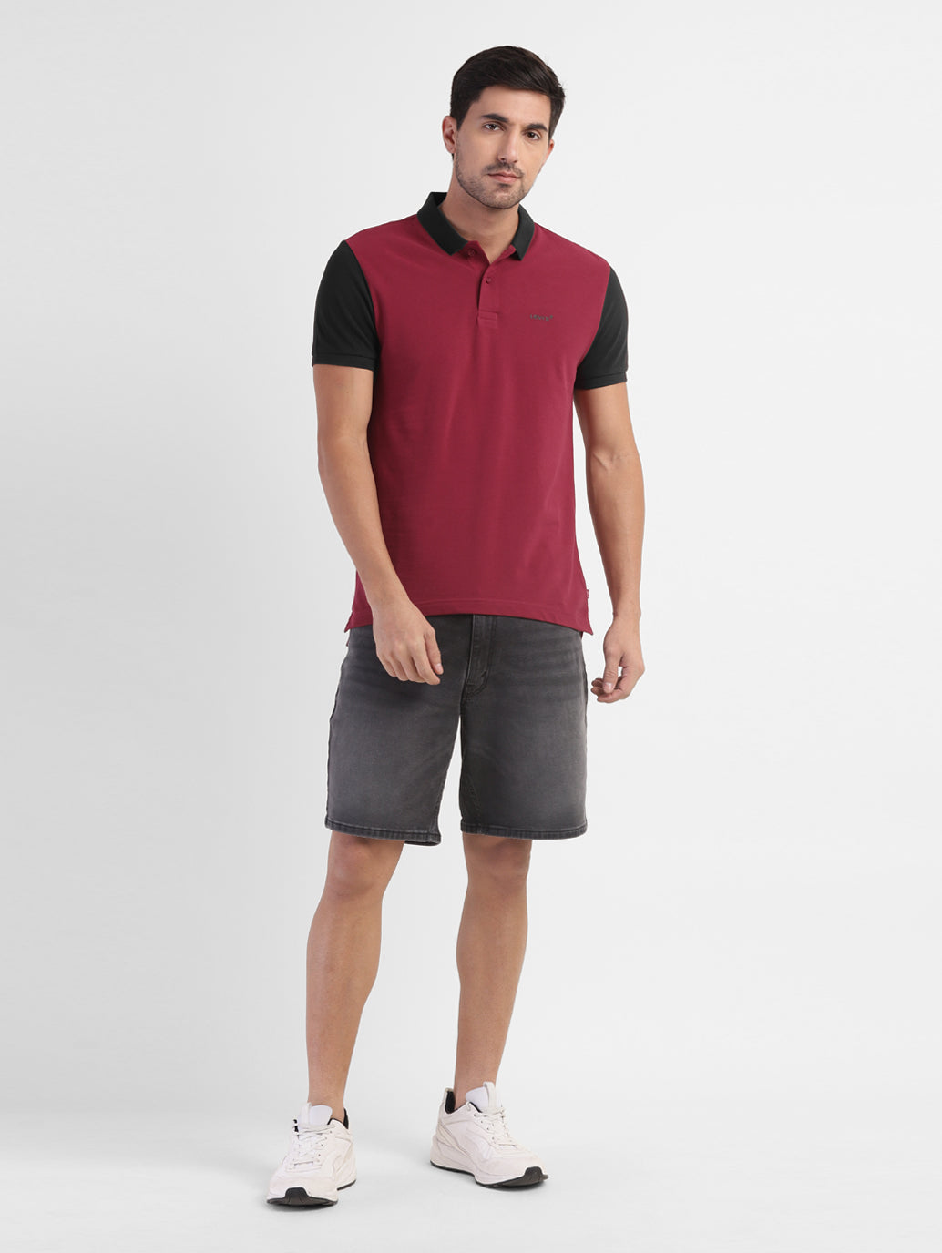 Men's Colorblock Polo T-shirt - d7860770-4cd8-40ce-a662-0bf4b0fad007 View