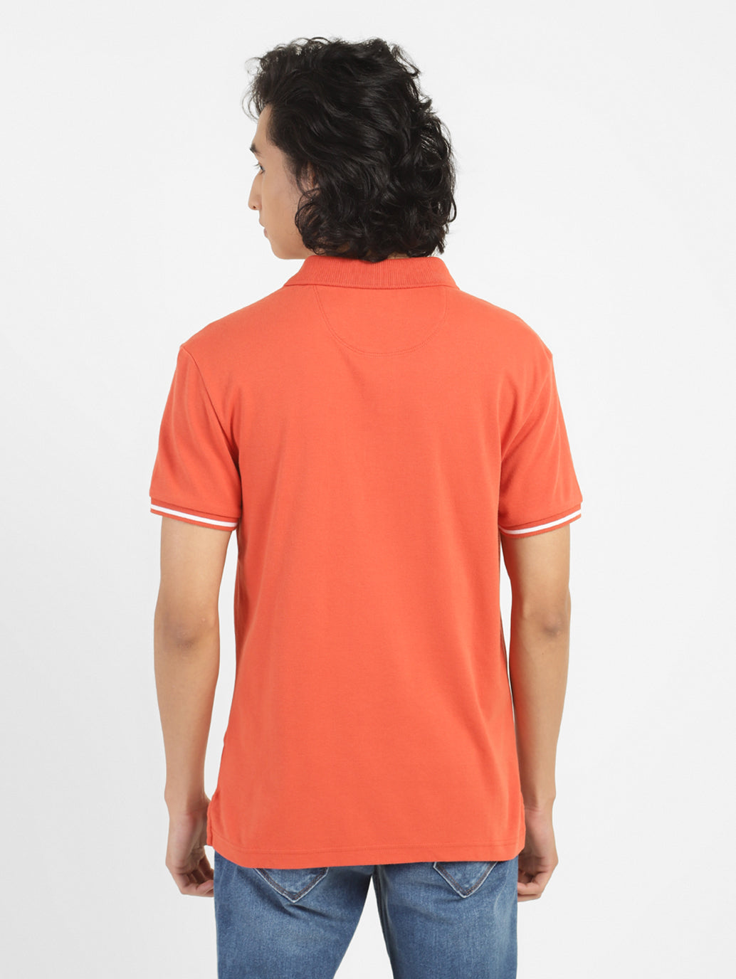 Men's Solid Polo T-shirt - c0359d89-6d4e-4750-9466-e3855eb7f142 View