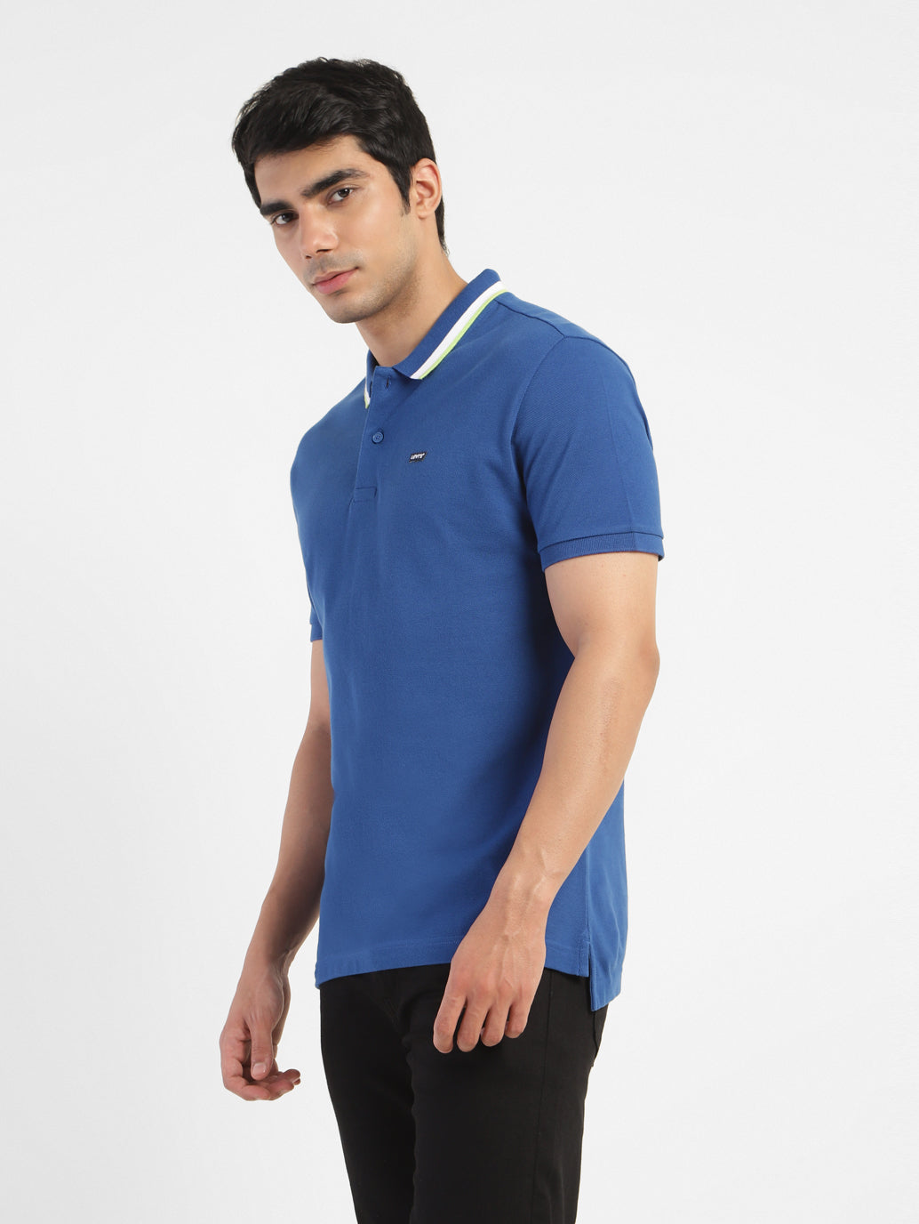 Men's Solid Polo T-shirt - a51a1057-b363-4bee-9b42-cd6d46d3038d View