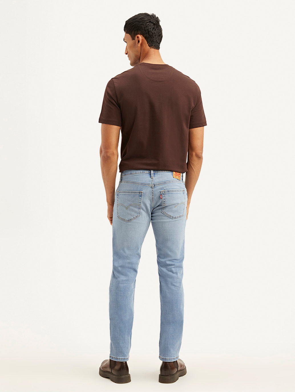 Men's 511 Light Blue Slim Fit Mid Rise Jeans - e315d722-8205-436b-bd42-805e10d768d3 View