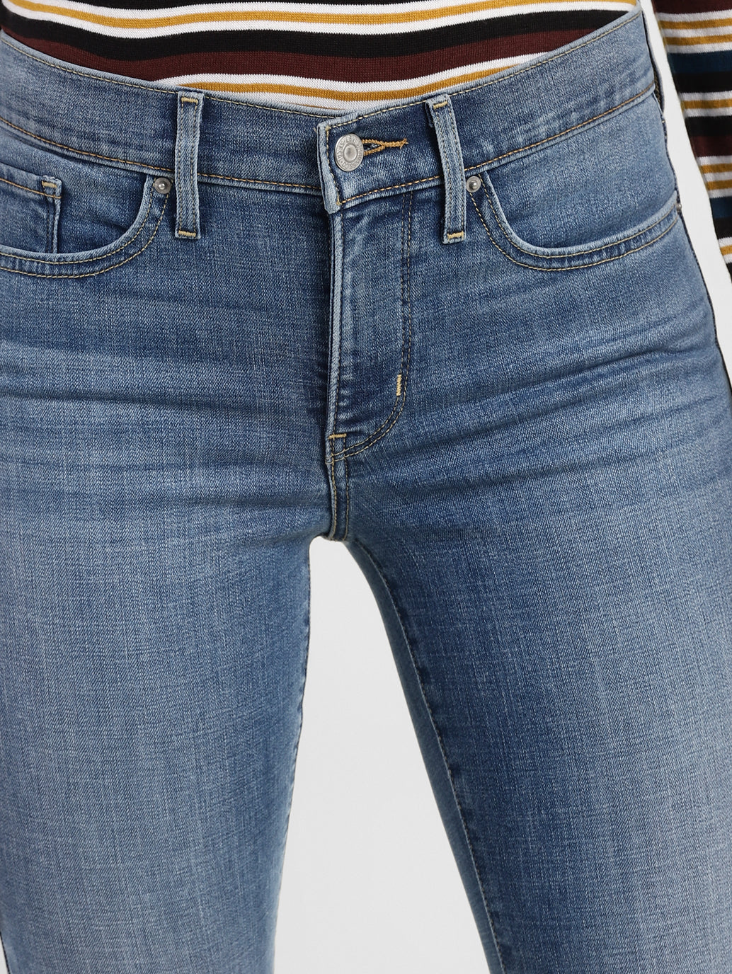 Women's 315 Blue Flared Fit High Rise Jeans - 864f0a33-1be1-447e-aae4-4c6c2974ff9f View
