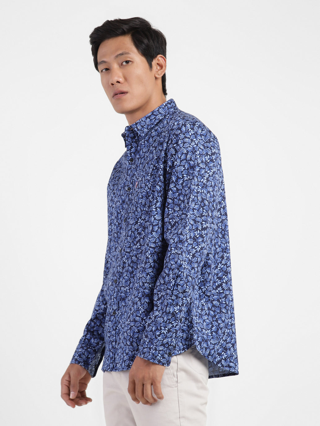 Men's All Over Print Spread Collar Shirt - baeed3dd-42c5-4a8f-a3a2-e5fa43c431d2 View