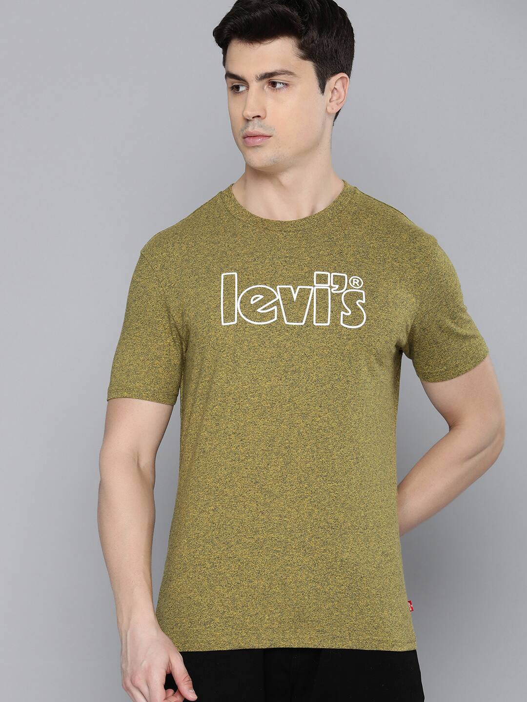 Men's Brand Logo Crew Neck T-Shirt - 222 View
