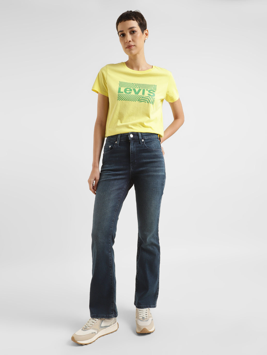 Women's High Rise 725 Bootcut Jeans - d677f983-7a5d-4bb9-b4d9-fe1436efbf58 View