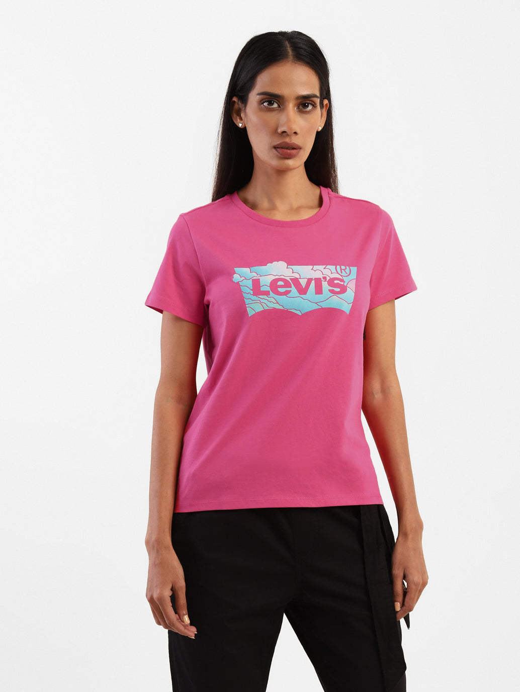 Women's Brand logo Regular Fit T-shirt - 6636507b-3529-4deb-97b2-d5c71814d94d View