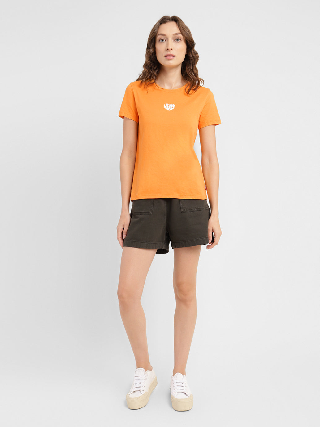 Women's Solid Crew Neck T-shirt - 26c0adaa-4edb-4ed6-9cef-68daa67872d9 View