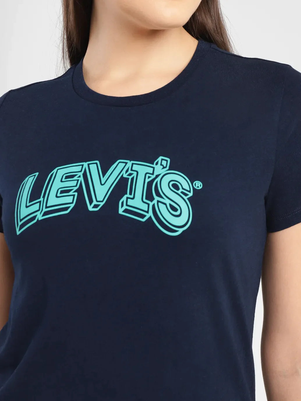 Women's Brand Logo Crew Neck T-shirt - 8a80ee2e-297f-4803-a406-abeabb7c5e4a View