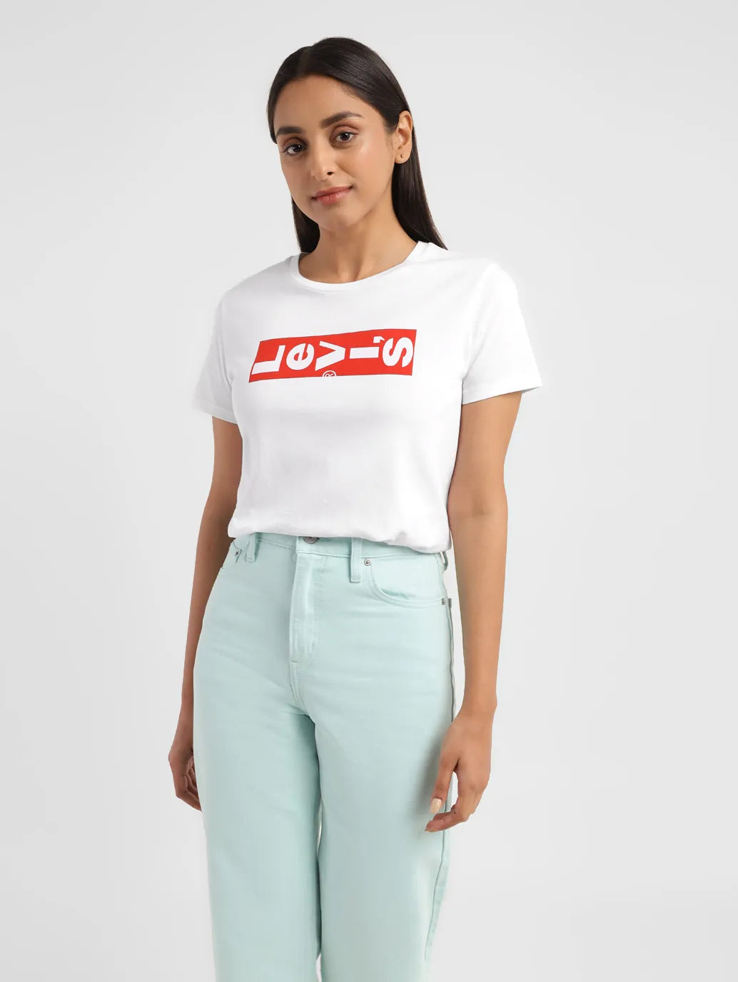 Women's Brand Logo Crew Neck T-shirt - bda19dc9-fdb8-44ef-b297-6fd4ef1592ad View