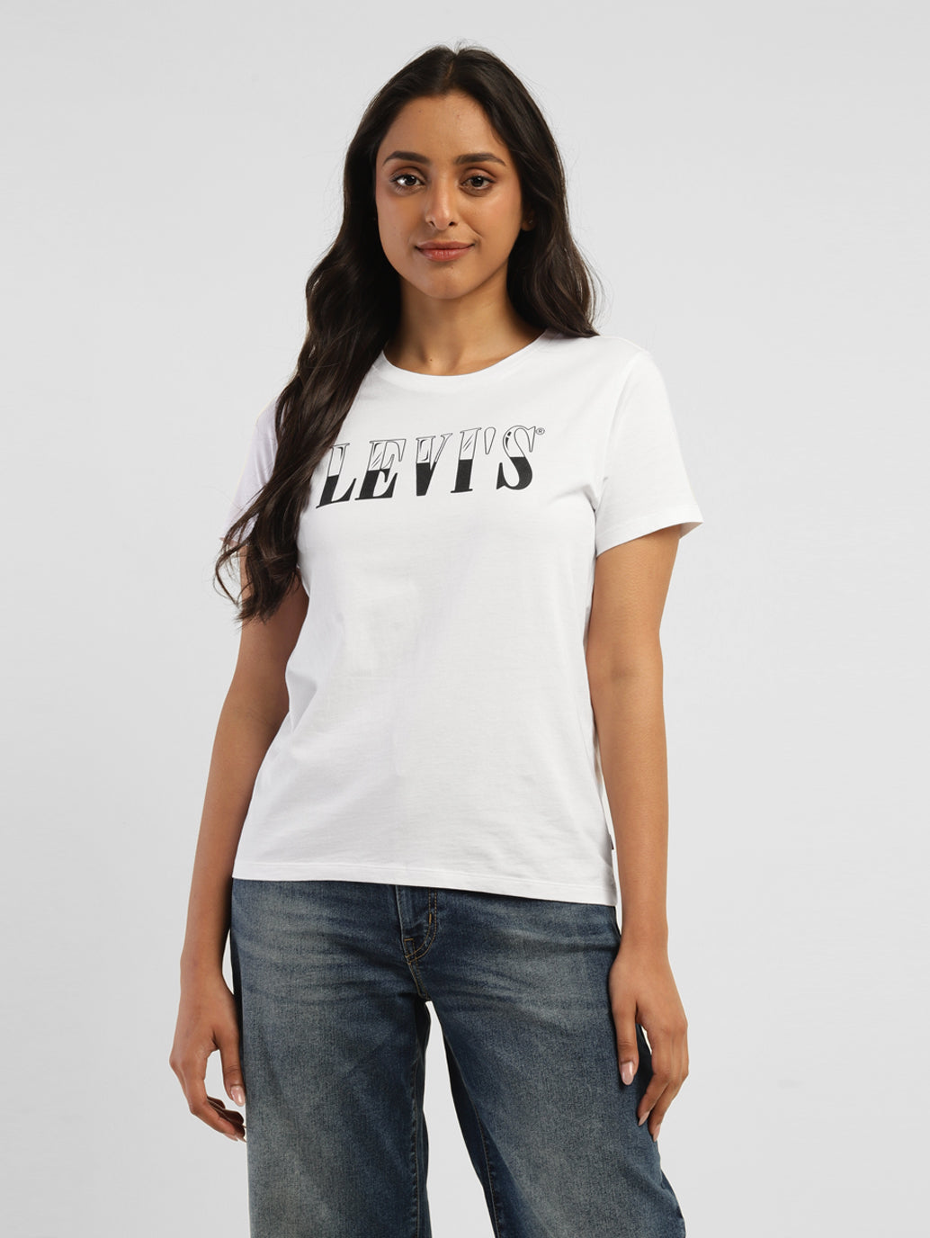 Women's Brand Logo Crew Neck T-shirt - 955fdb6a-1a8f-4294-93ff-6d1b728c3416 View